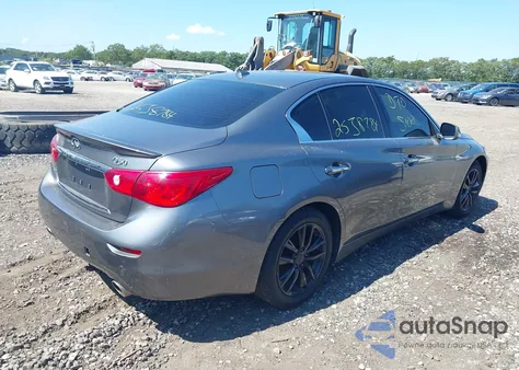 2015 Infiniti Q50 Premium z USA, uszkodzony, nr VIN JN1BV7AR8FM408380